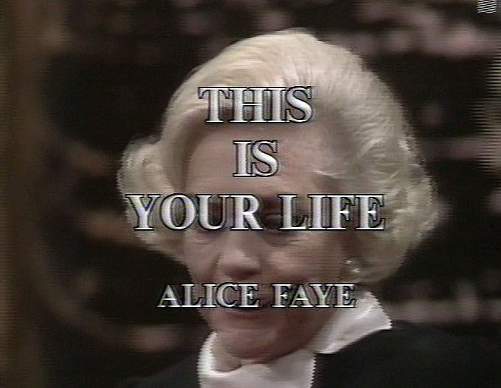 Alice Faye This Is Your Life