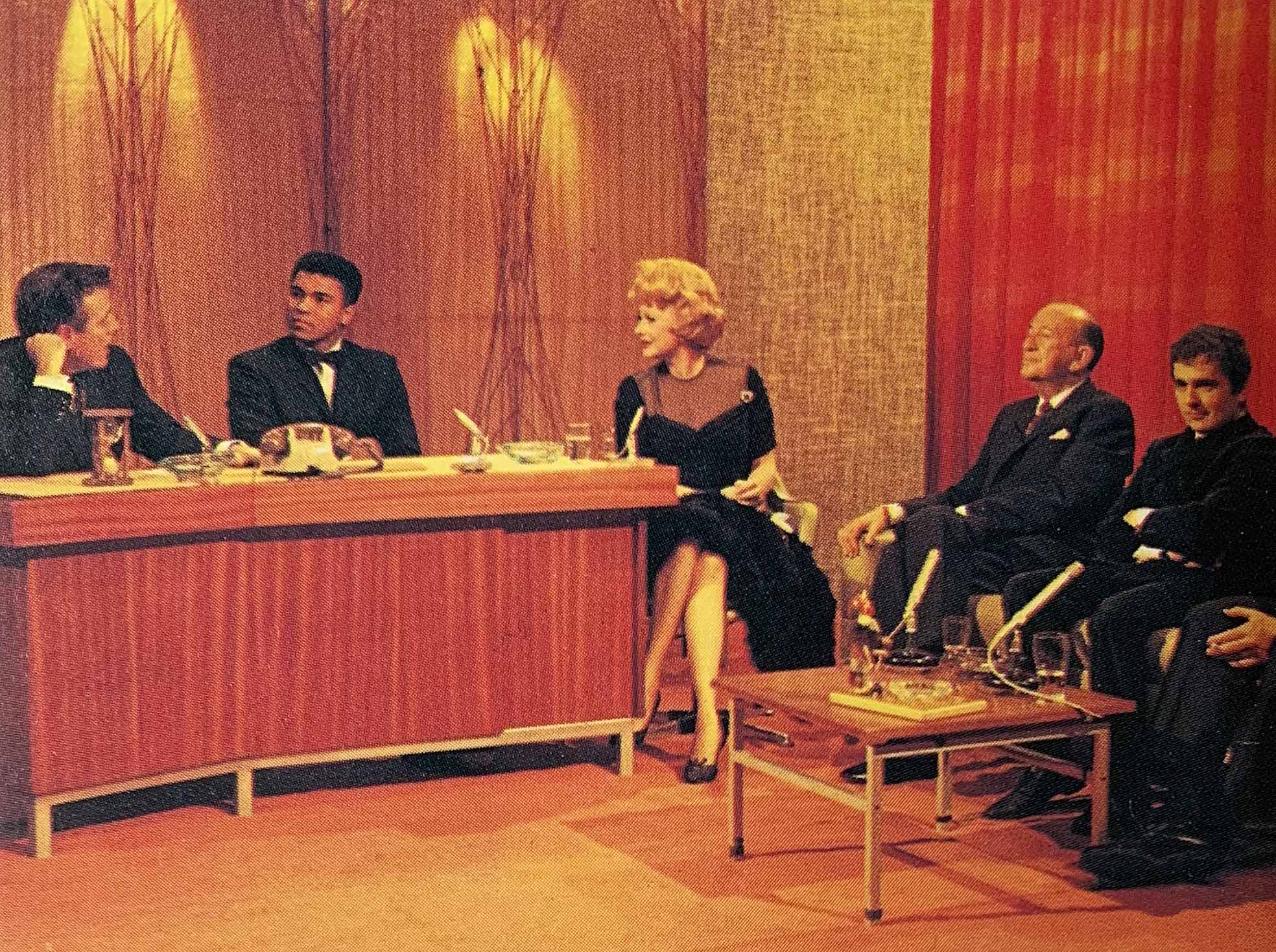 Eamonn Andrews, Muhammad Ali, Lucille Ball, Noel Coward and Dudley Moore