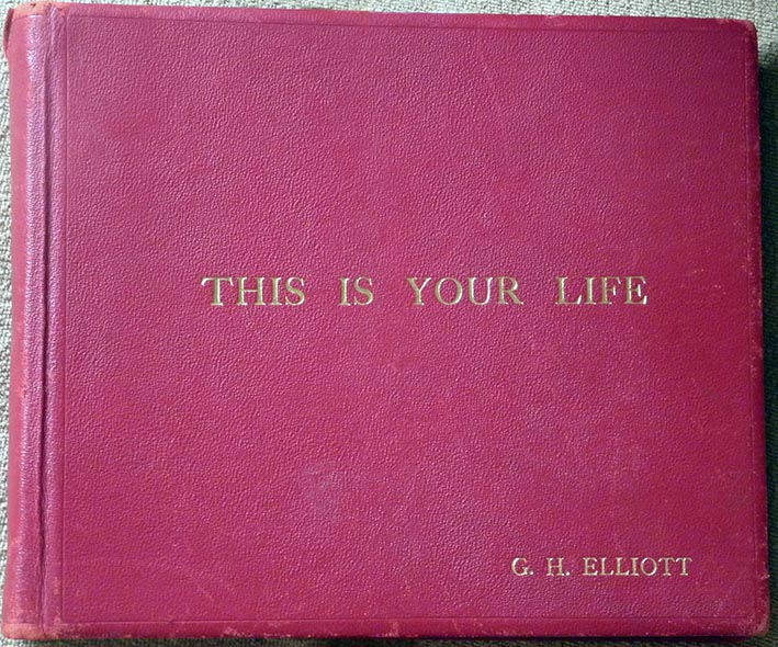 G H Elliott This Is Your Life book