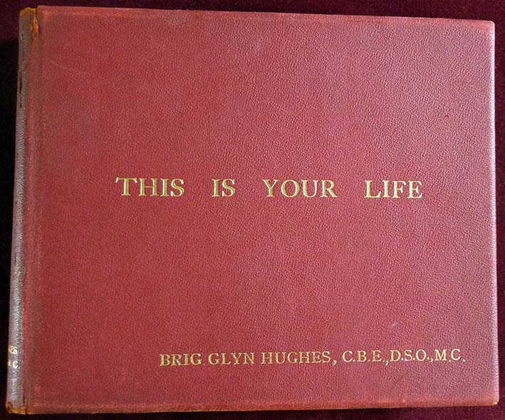 Hugh Llewellyn GlynHughes This Is Your Life Big Red Book