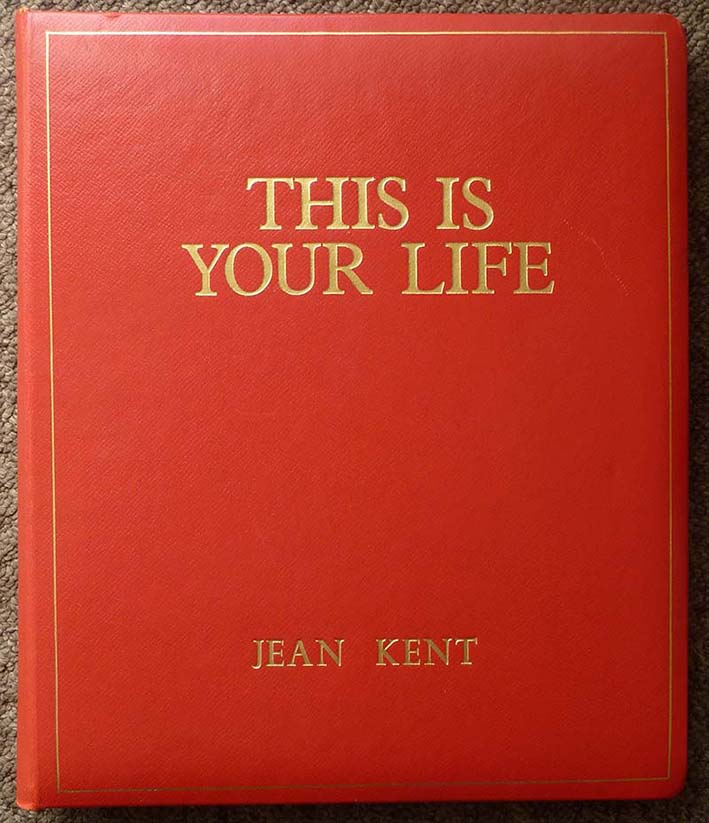 Jean Kent This Is Your Life book