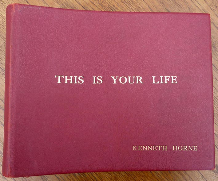 Kenneth Horne This Is Your Life Big Red Book