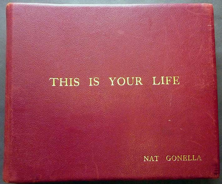 Nat Gonella This Is Your Life Big Red Book