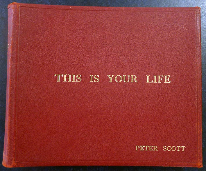 Peter Scott This Is Your Life Big Red Book