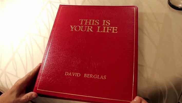 David Berglas This Is Your Life Big Red Book