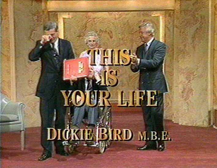 Dickie Bird This Is Your Life