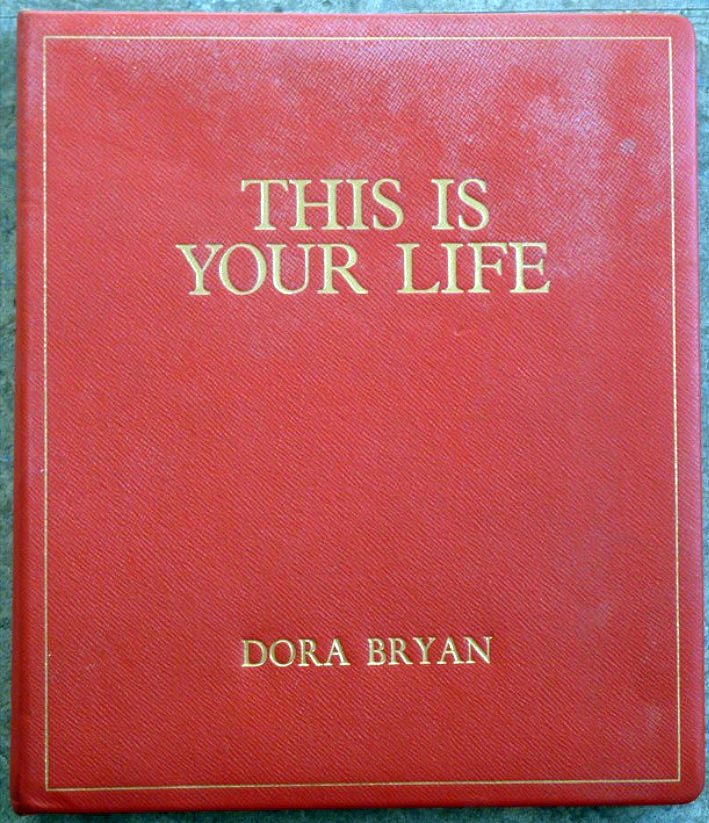 Dora Bryan This Is Your Life Big Red Book