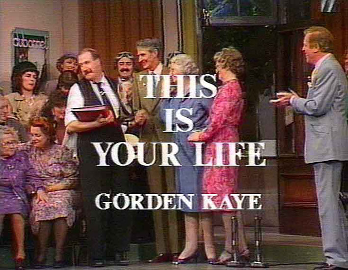 Gorden Kaye This Is Your Life