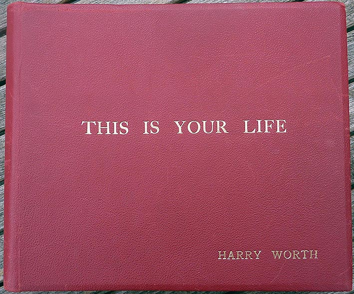 Harry Worth This Is Your Life Big Red Book
