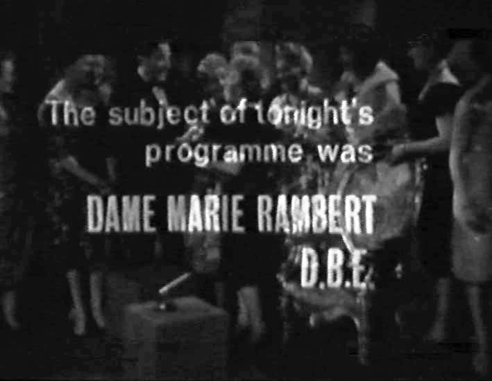 Marie Rambert This Is Your Life