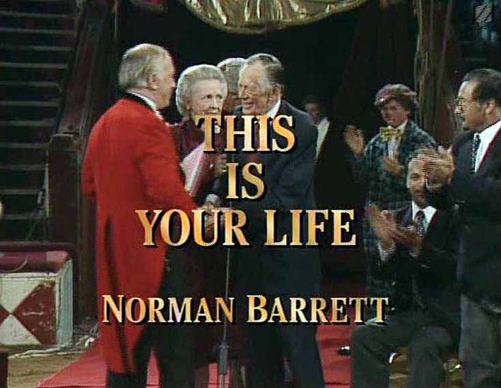 Norman Barrett This Is Your Life
