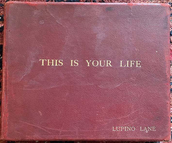 Lupino Lane This Is Your Life Big Red Book