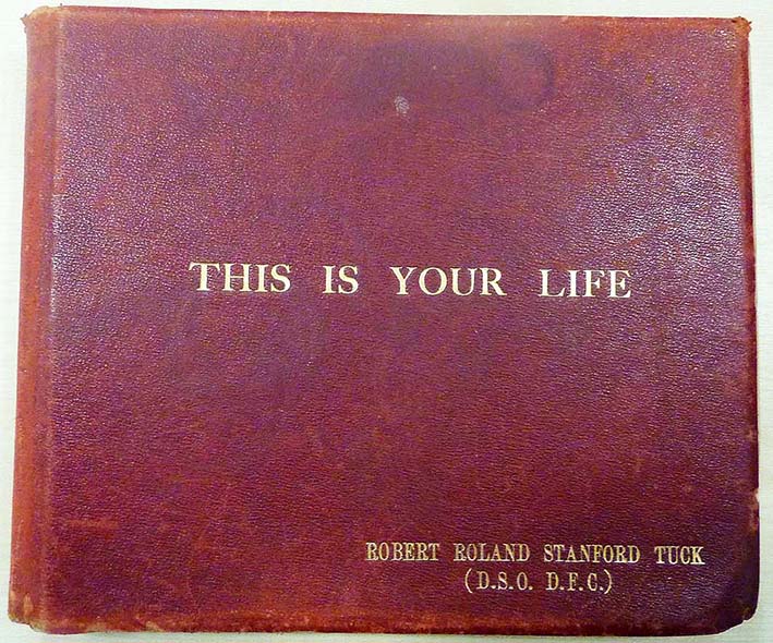 Robert Stanford Tuck This Is Your Life Big Red Book