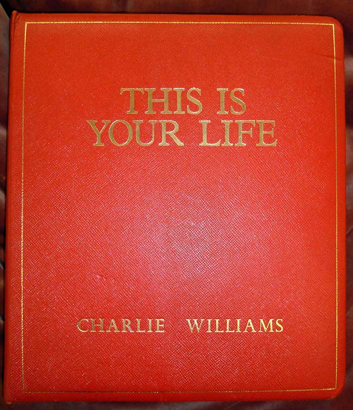 Charlie Williams This Is Your Life Big Red Book