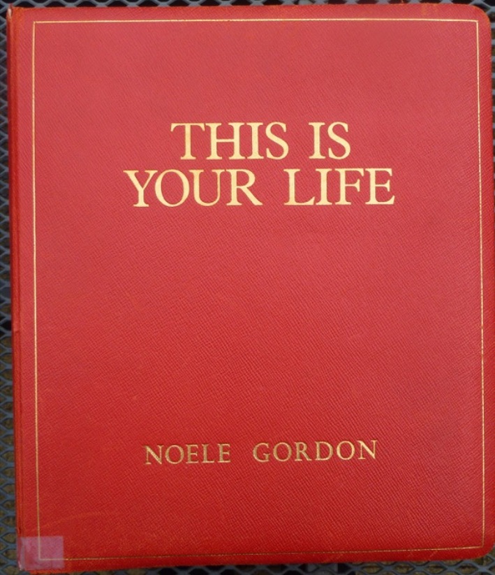 Noele Gordon This Is Your Life Big Red Book