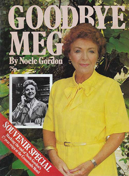 Noele Gordon: Goodbye Meg souvenir brochure