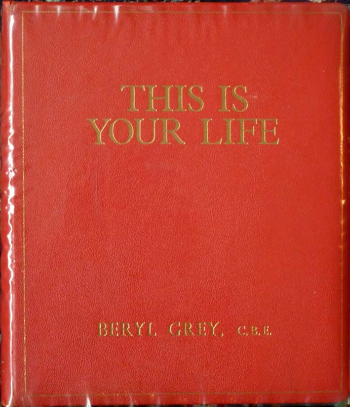 Beryl Grey This Is Your Life book