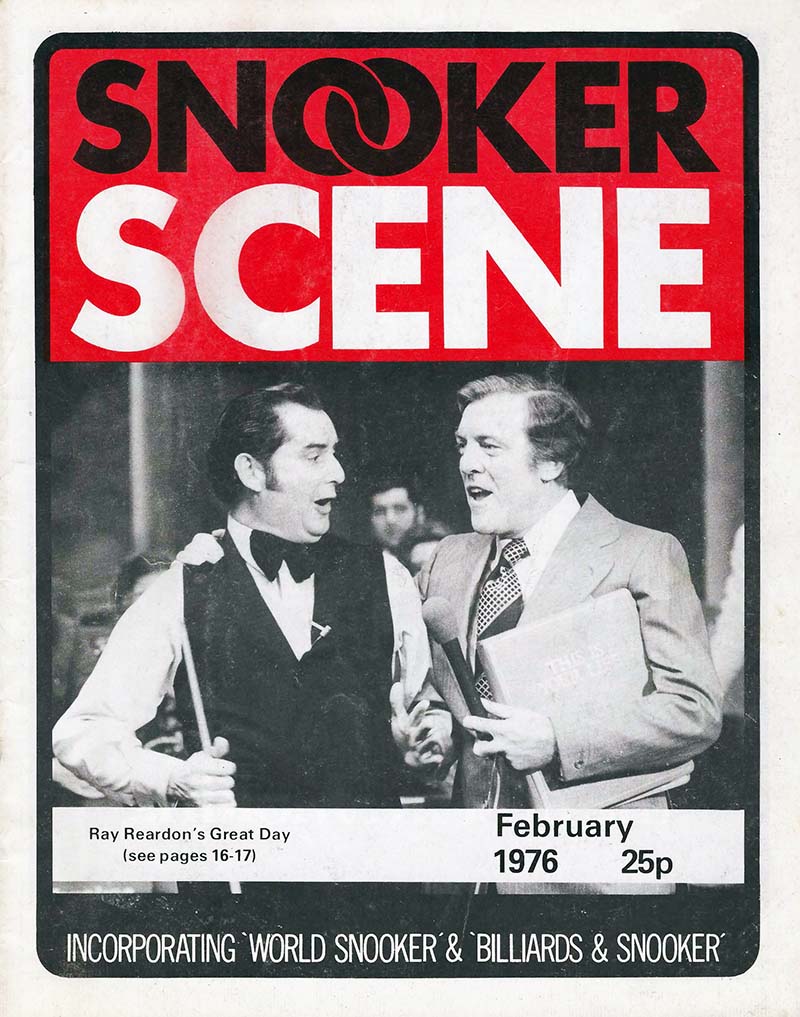 Snooker Scene article: Ray Reardon This Is Your Life