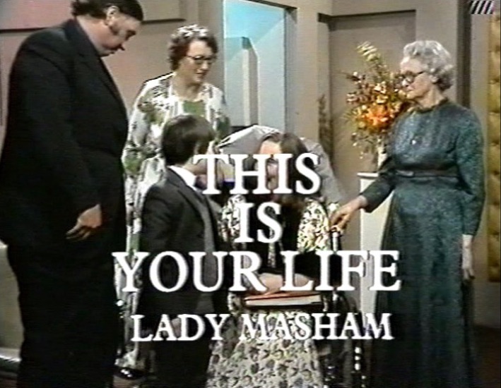Susan Masham This Is Your Life