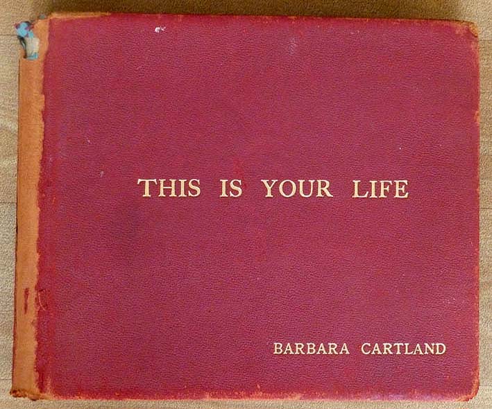 Barbara Cartland This Is Your Life Big Red Book