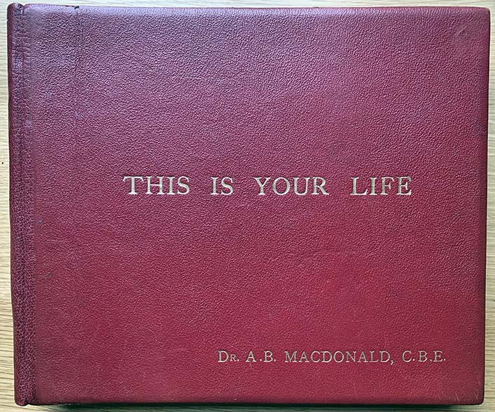 Andrew Macdonald This Is Your Life Big Red Book