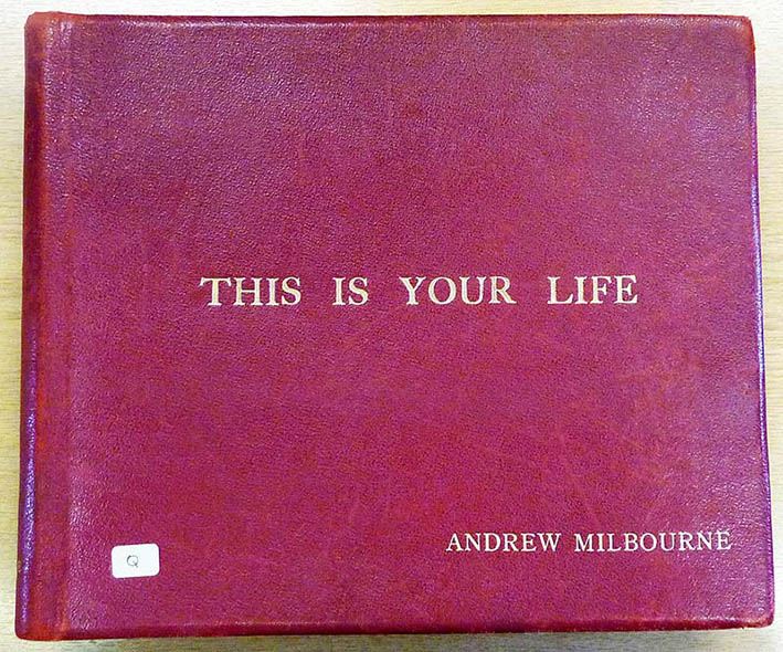 Andrew Milbourne This Is Your Life Big Red Book