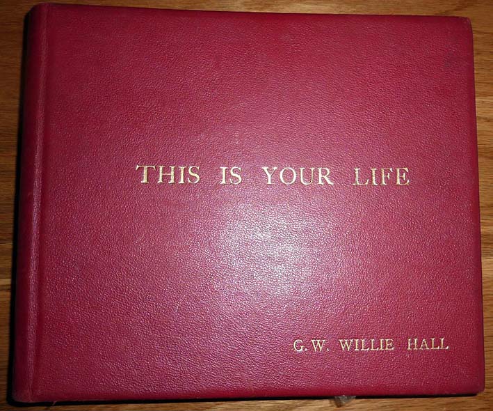 Willie Hall This Is Your Life Big Red Book