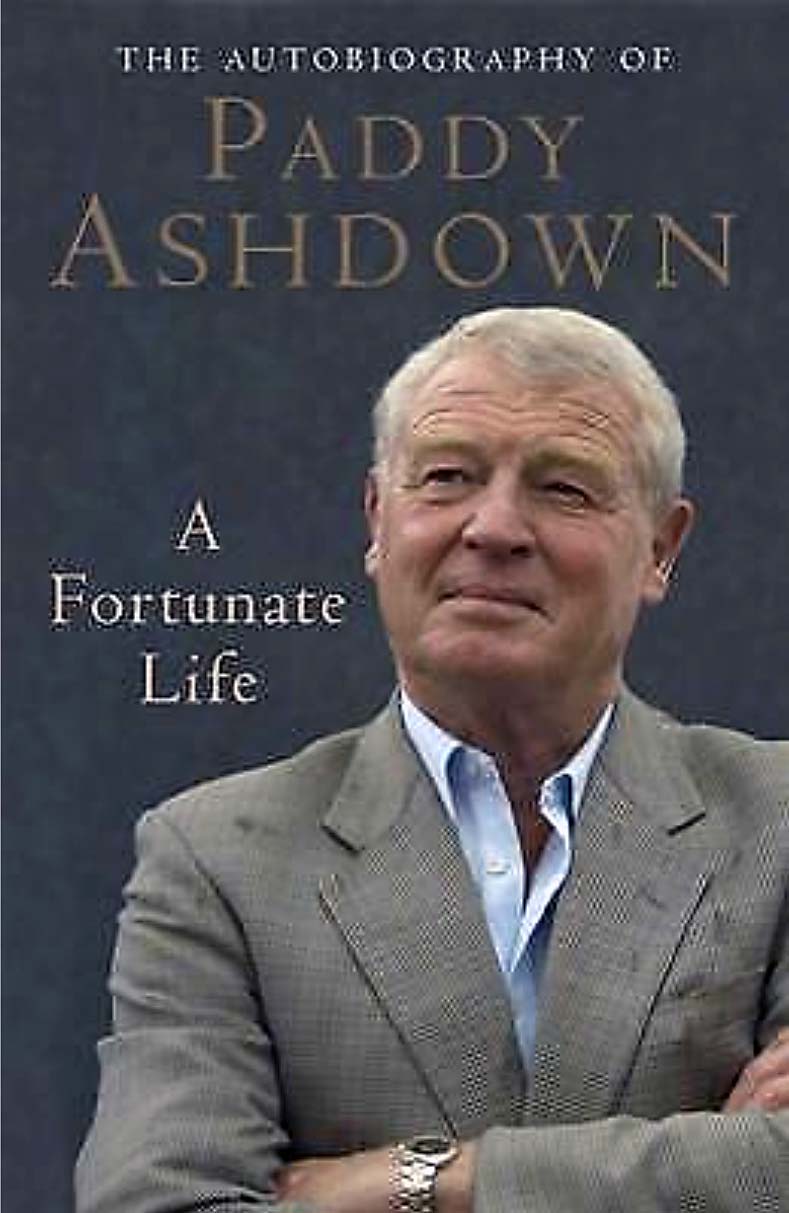Paddy Ashdown's autobiography