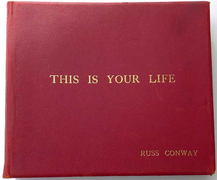 Russ Conway This Is Your Life Big Red Book