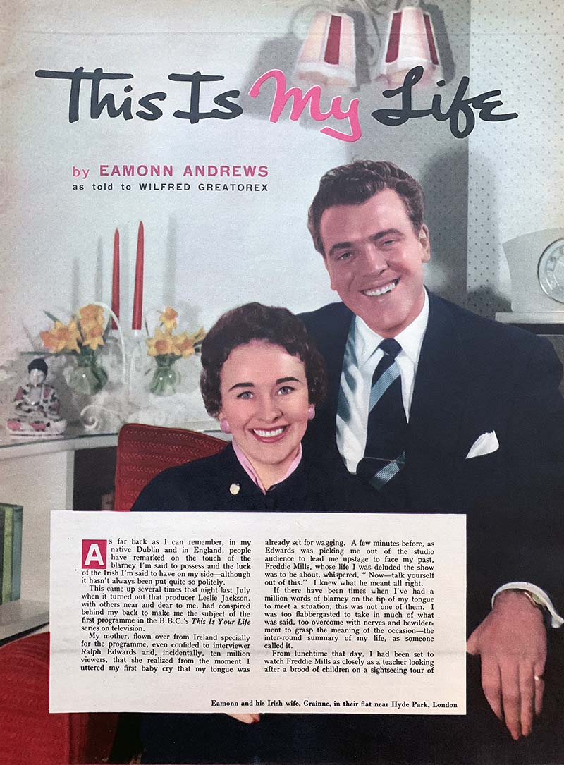John Bull magazine: Eamonn Andrews article