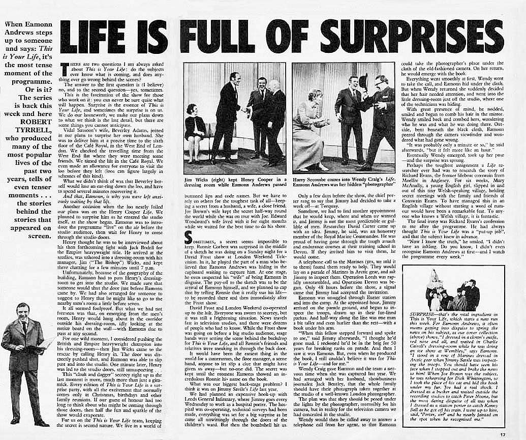 TV Times: This Is Your Life article