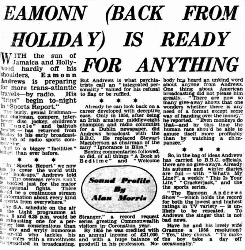 Evening Express: This Is Your Life article