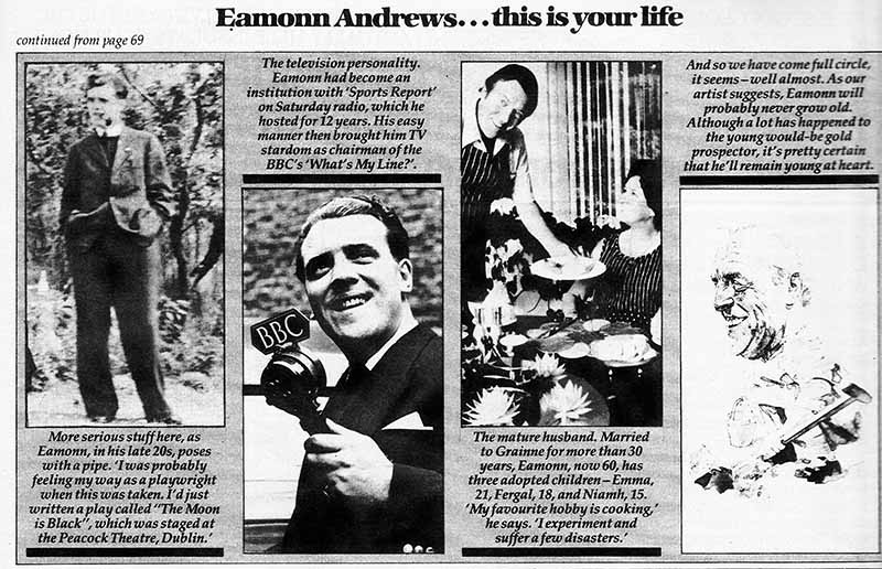 TV Times: Eamonn Andrews article