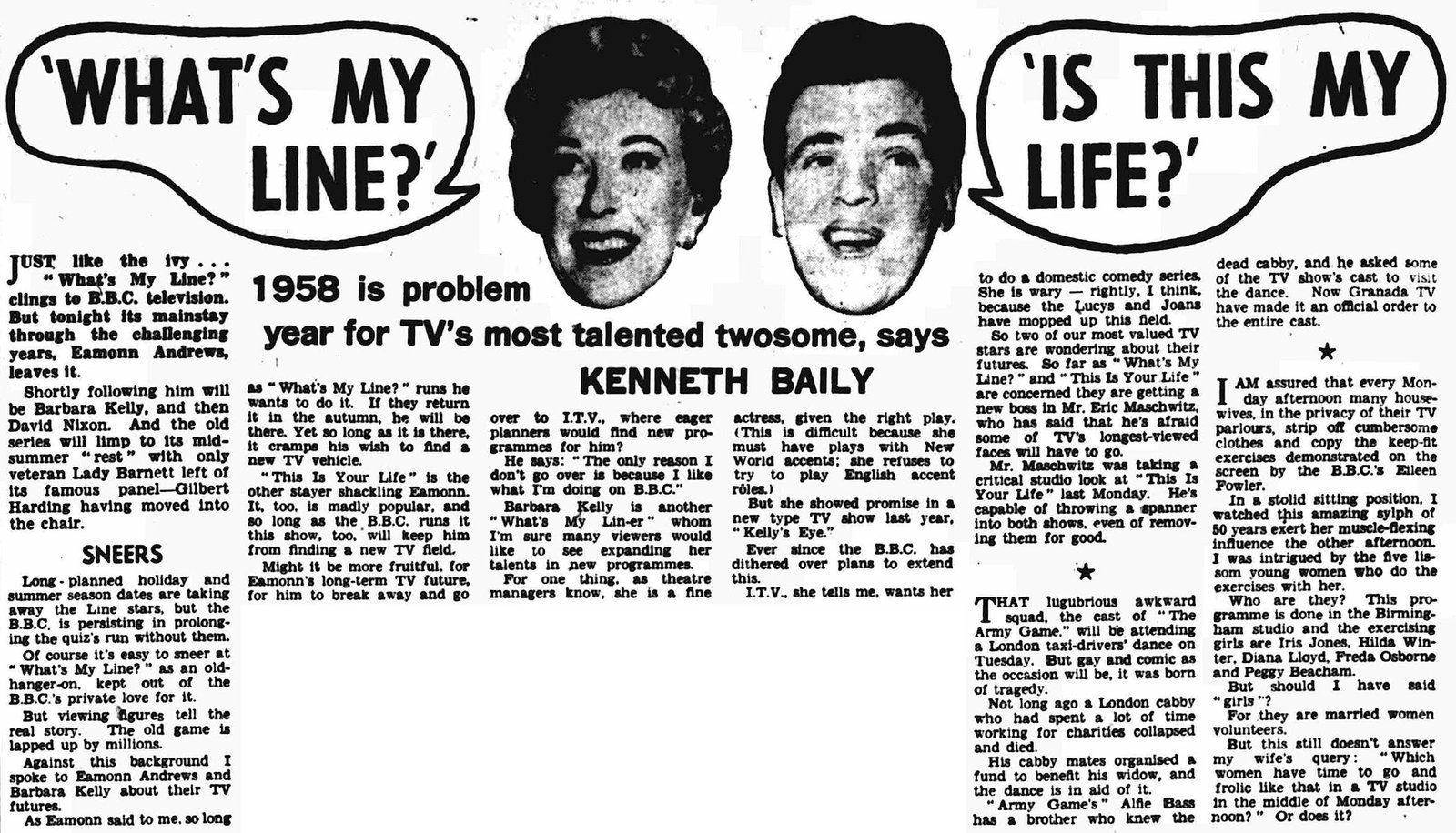 The People: This Is Your Life article