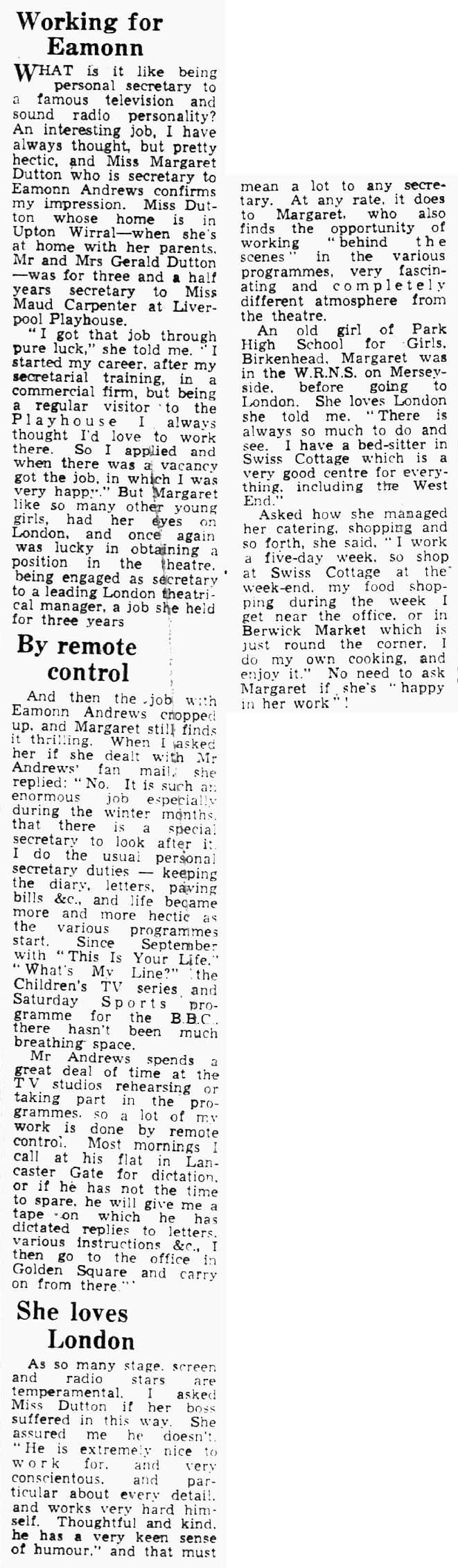 Liverpool Daily Post: This Is Your Life article