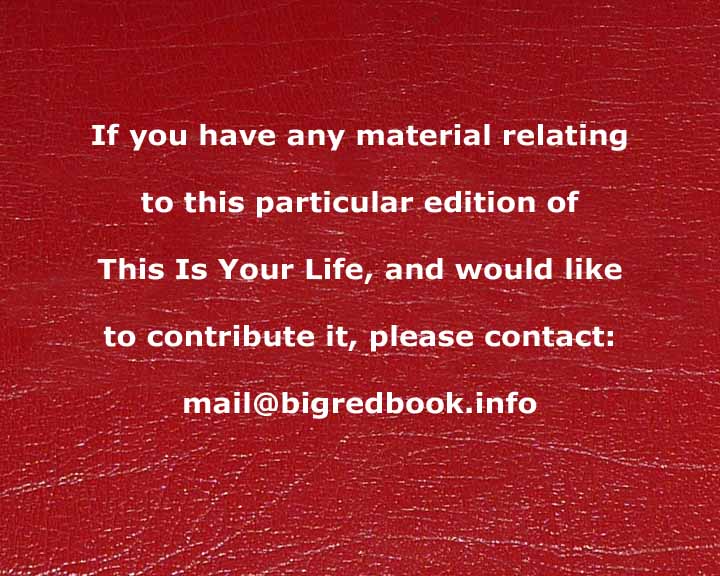 This Is Your Life Big Red Book