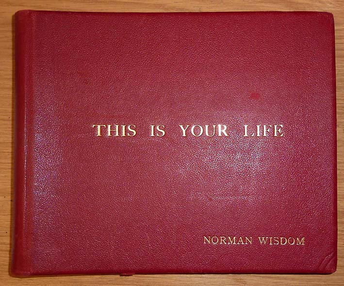 Norman Wisdom This Is Your Life book