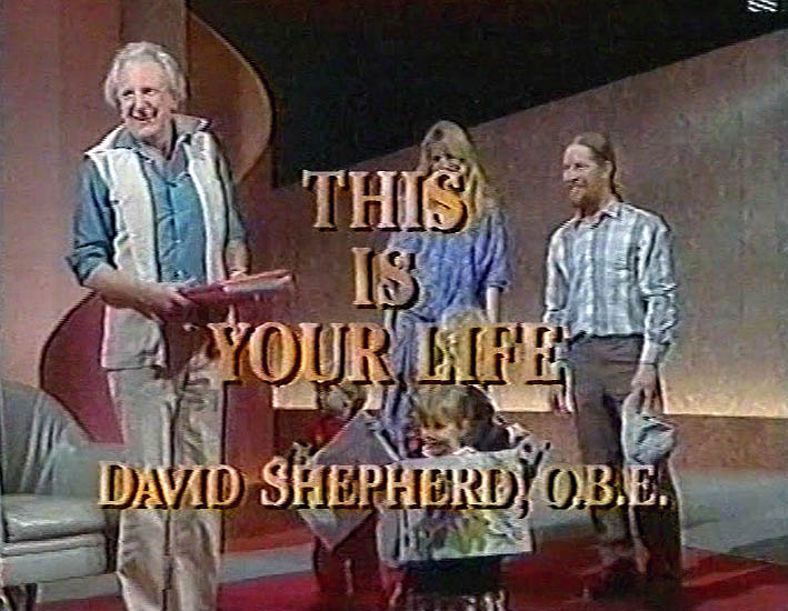 David Shepherd This Is Your Life