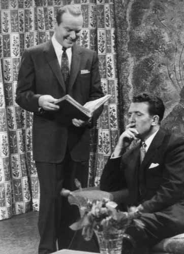 Eamonn Andrews and Ralph Edwards
