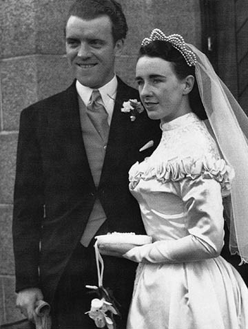 Eamonn Andrews and his wife Grainne