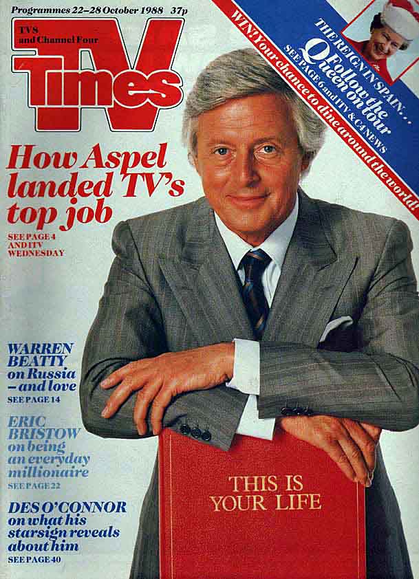 Michael Aspel TV Times cover