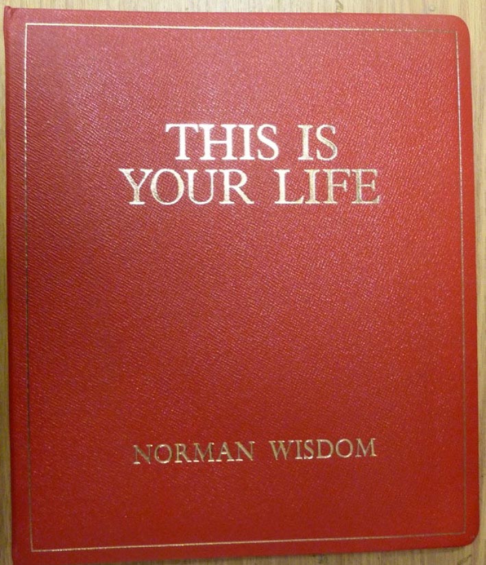 Norman Wisdom This Is Your Life Big Red Book