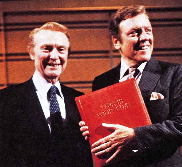 Ralph Edwards with Eamonn Andrews