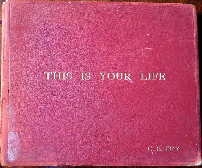 C B Fry This Is Your Life Big Red Book