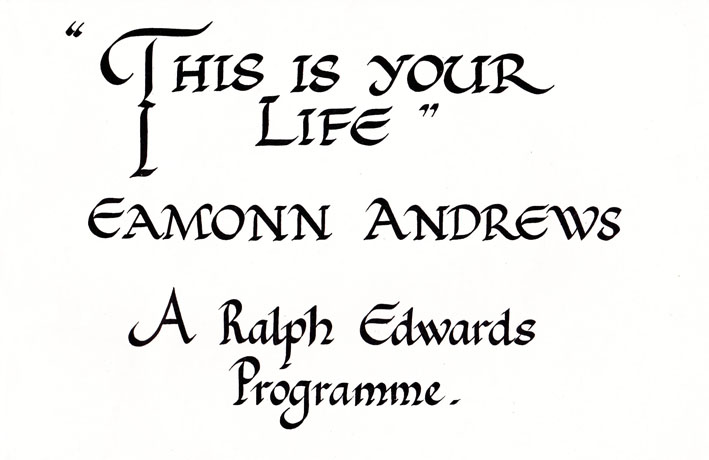 Eamonn Andrews This Is Your Life