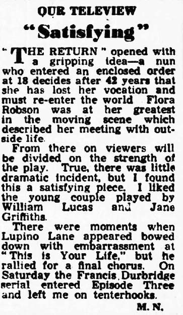 Manchester Evening News article: Lupino Lane This Is Your Life