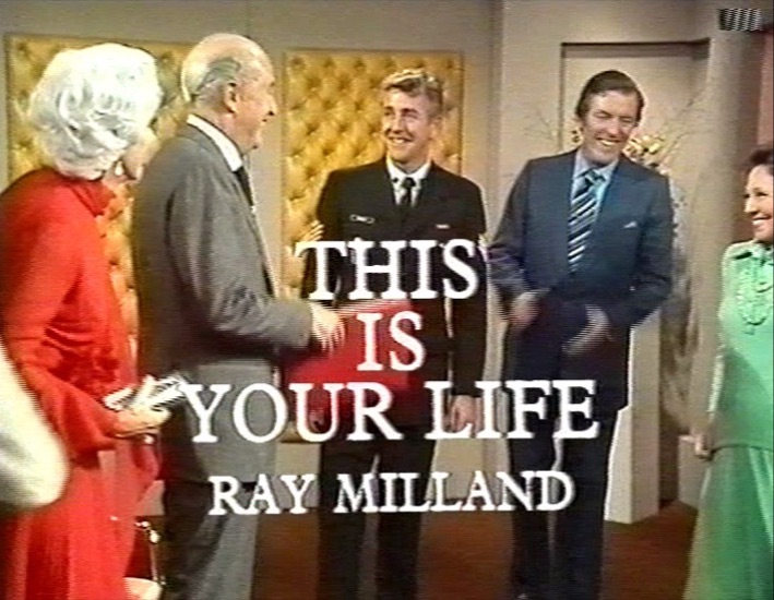 Ray Milland This Is Your Life
