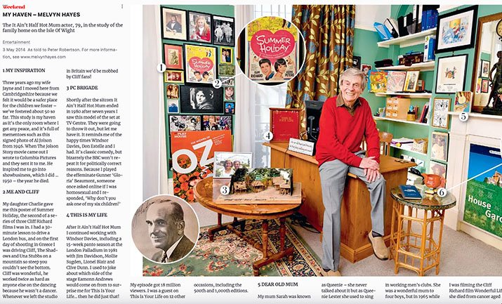 Daily Mail weekend: Melvyn Hayes This Is Your Life