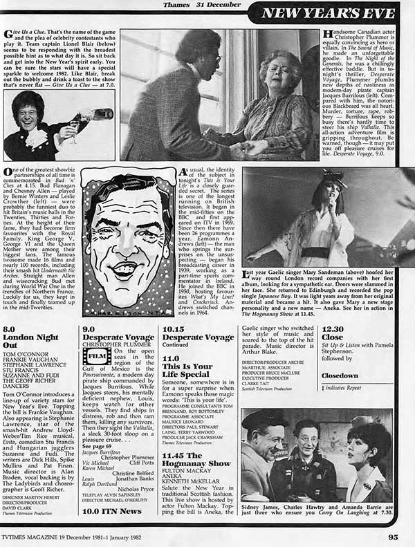TV Times: This Is Your Life listing