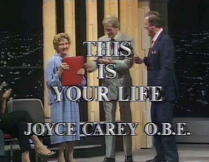 Joyce Carey This Is Your Life